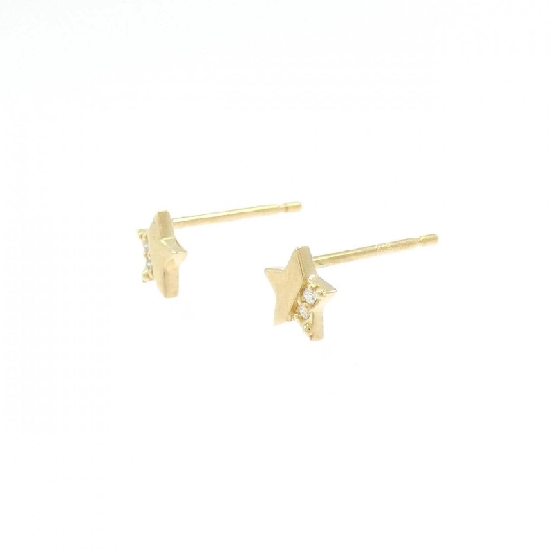 K18YG Bông tai Kim cương 0.02CT - Hàng hiệu Chính hãng 873077