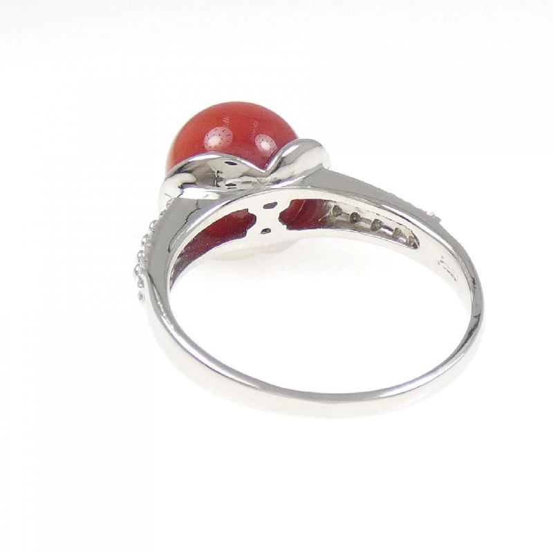 Nhẫn San Hô PT900 10mm - Hàng hiệu Chính hãng 846736