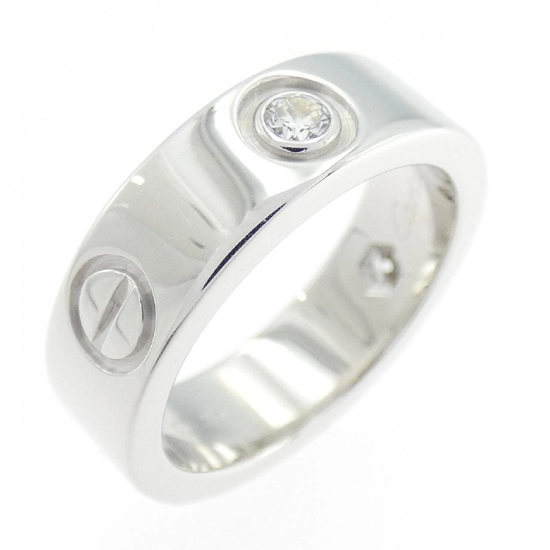 Nhẫn Cartier Love Half Diamond - Hàng hiệu Authentic 841632