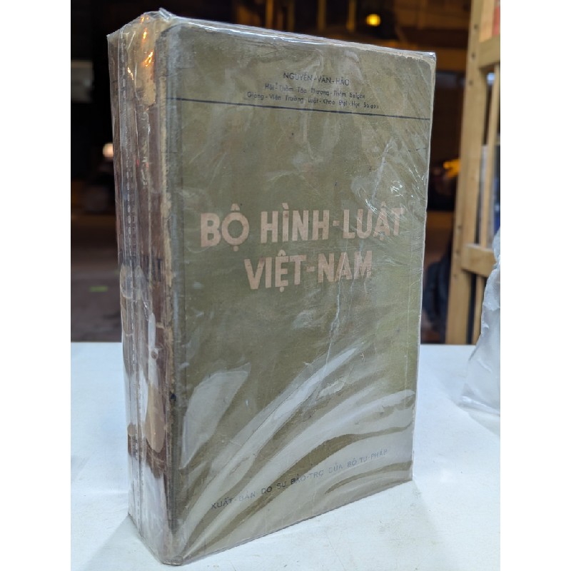 BỘ HÌNH LUẬT VIỆT NAM - NGUYỄN VĂN HẢO ( SÁCH ĐÓNG BÌA CÒN BÌA GỐC ) 119447