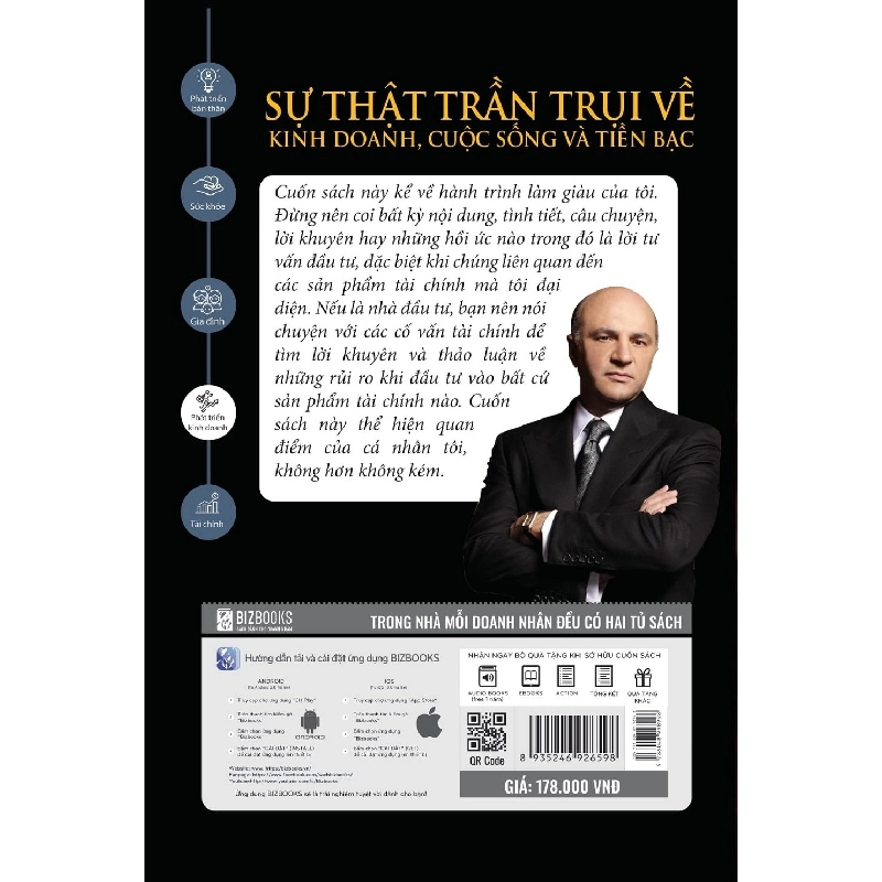 Sự Thật Trần Trụi Về Kinh Doanh, Cuộc Sống Và Tiền Bạc - Kevin O'Leary 287346