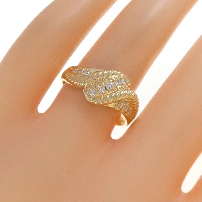 Nhẫn kim cương K18YG 0.20CT - Hàng hiệu Authentic 852228