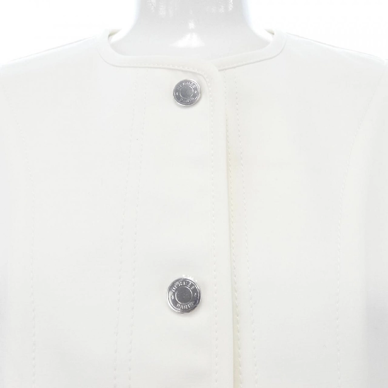 【Khuyến mãi】Áo khoác không cổ HERMES 637058