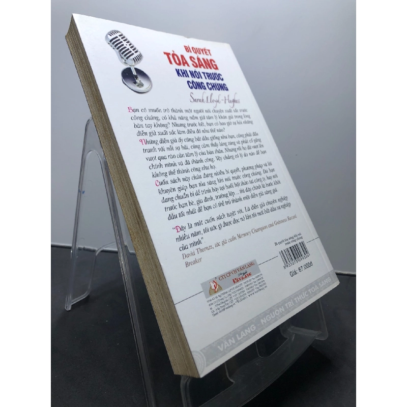 Bí quyết toả sáng khi nói trước công chúng 2013 mới 75% ố vàng Sarah Lloyd-Hughes HPB1207 KỸ NĂNG 916160