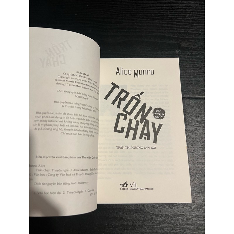 Trốn Chạy - Alice Murno (tác phẩm đạt giải nobel Văn học 2013) 159715
