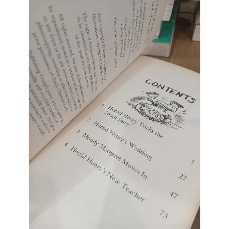 Horrid Henry tricks the tooth fairy - Francesca Simon, Tony Ross 708261