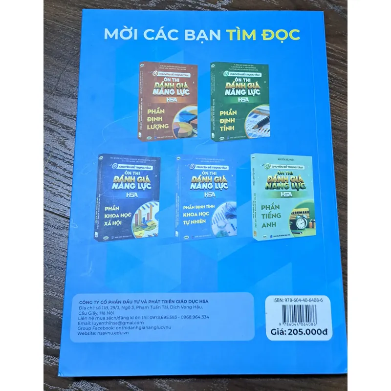 Luyện đề thực chiến Đánh giá năng lực HSA phần khoa học 702968