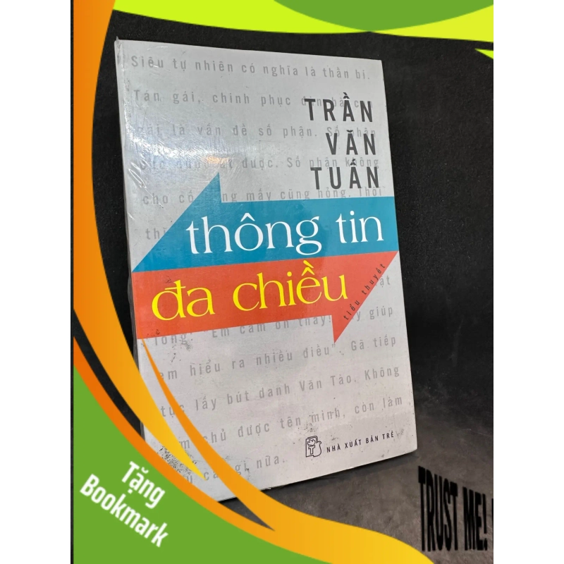 (TẶNG BOOKMARK) Thông tin đa chiều Trần Văn Tuấn New 90% RBK2703 953411