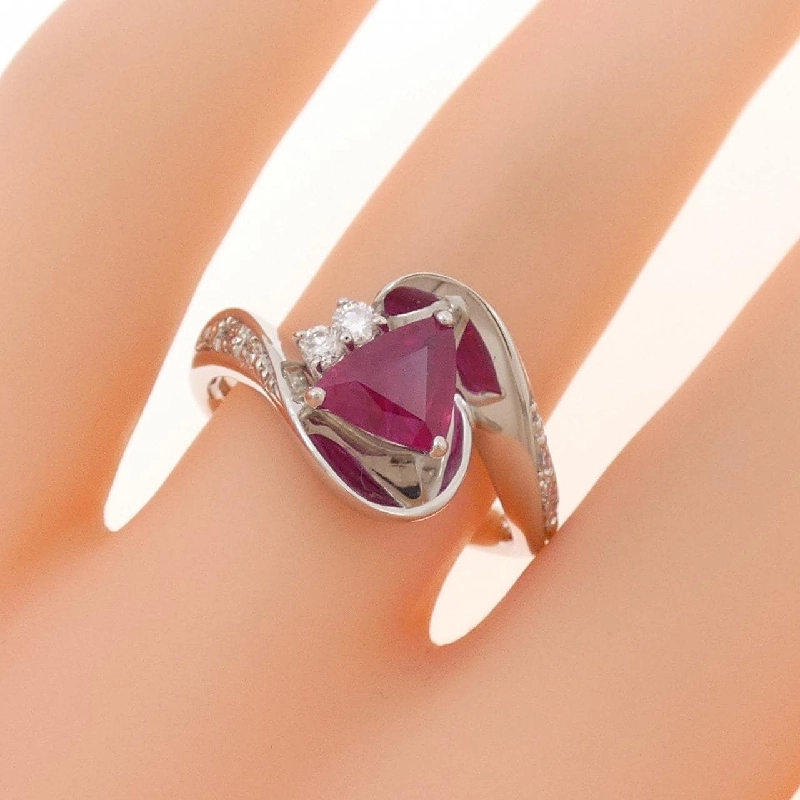 Nhẫn Ruby PT900 0.88CT - Hàng hiệu Chính hãng 855080