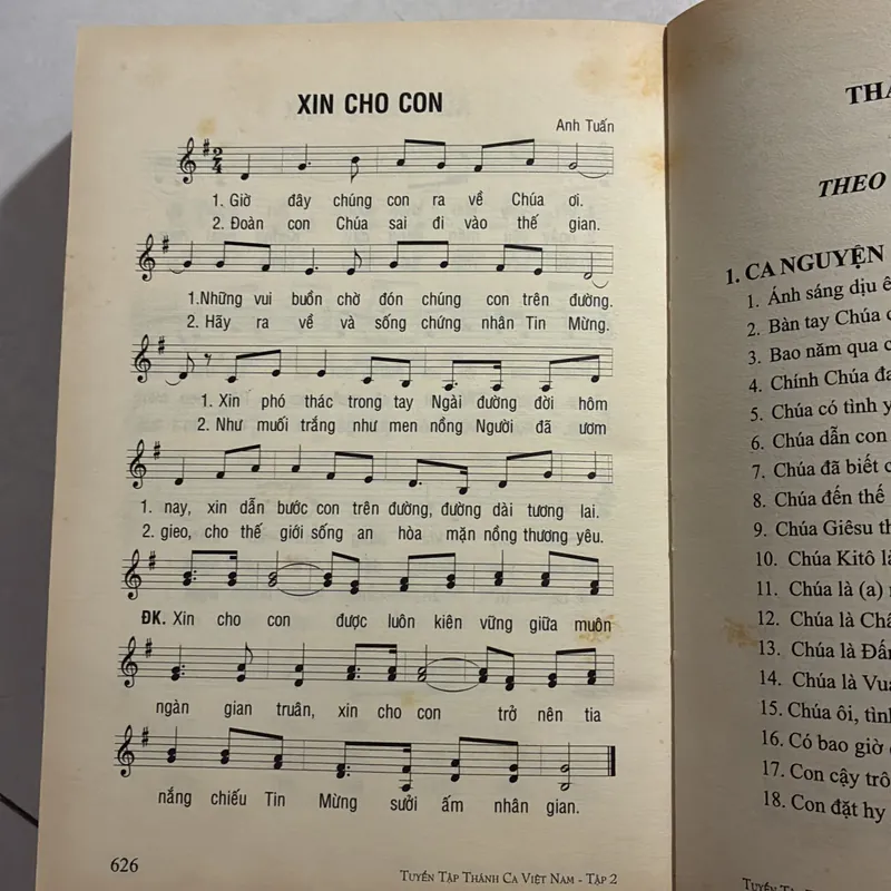 Tuyển tập Thánh ca Việt Nam (Tập 2) 728556