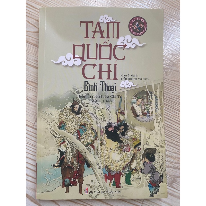 SÁCH TAM QUỐC CHÍ BÌNH THOẠI - MỚI 164411