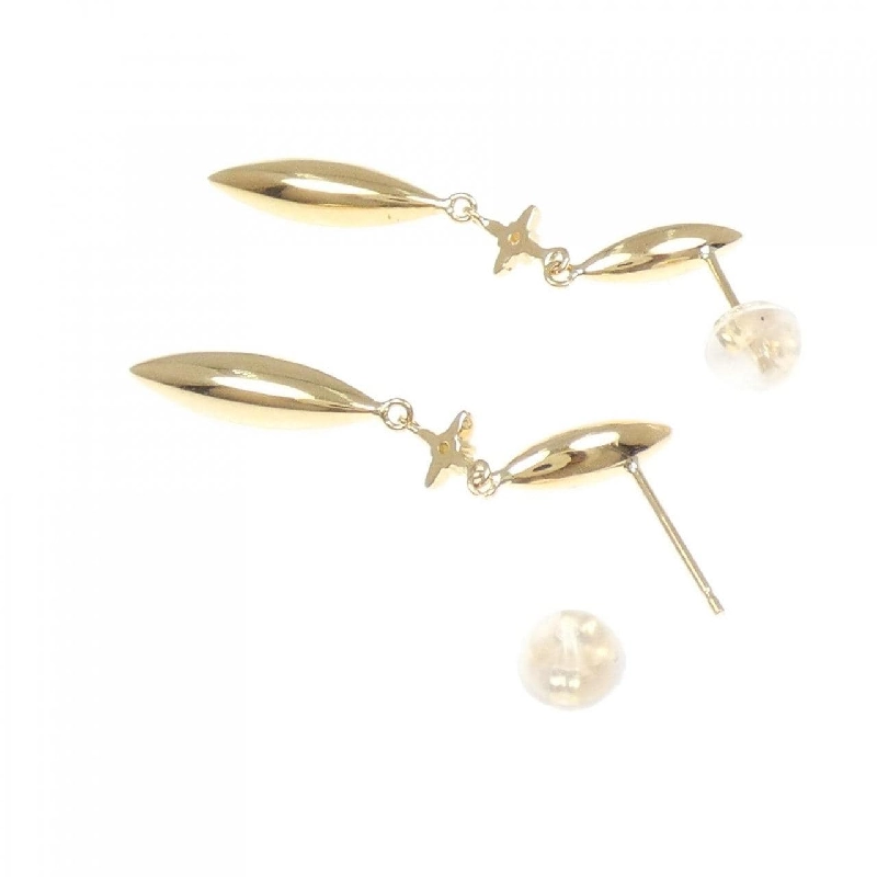 K18YG Bông tai kim cương - Hàng hiệu Chính hãng 865384