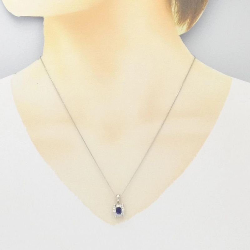 PT Sapphire Necklace 0.56CT - Hàng hiệu Authentic 862055