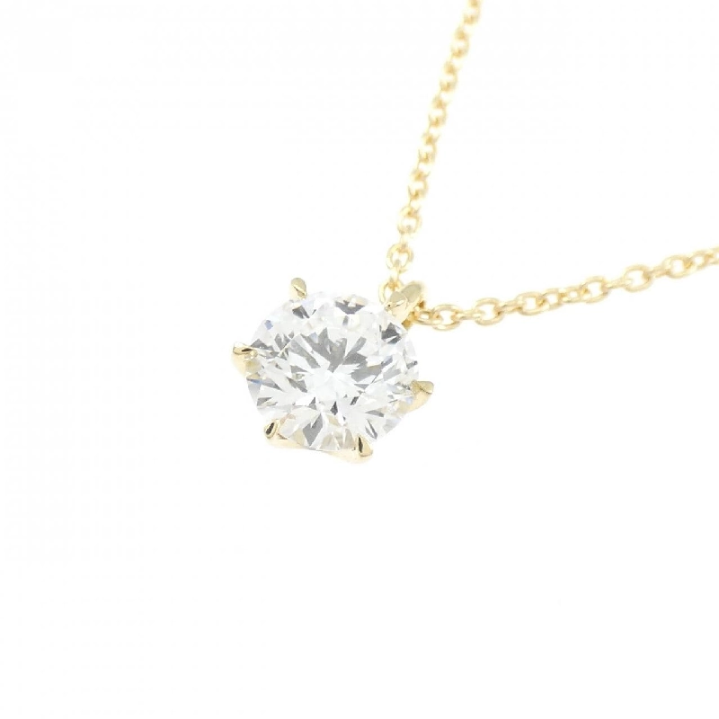 K18YG Dây chuyền kim cương 0.437CT D VVS2 3EXT H&C - Hàng hiệu Chính hãng 879895