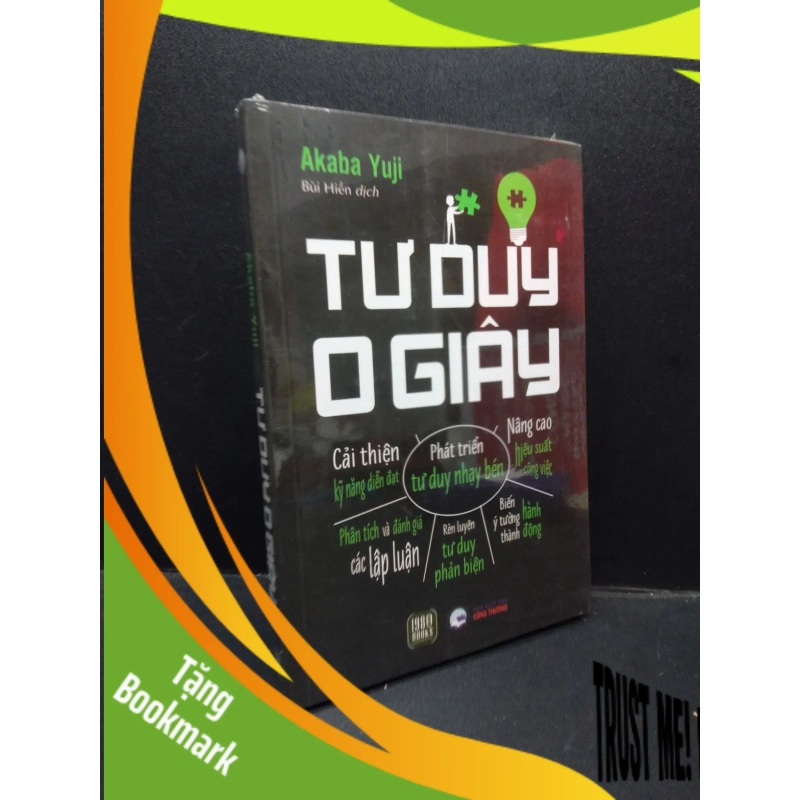 (TẶNG BOOKMARK) Tư duy 0 giây Akaba Yuji mới 100% RBK.ASB2003 tư duy 955412