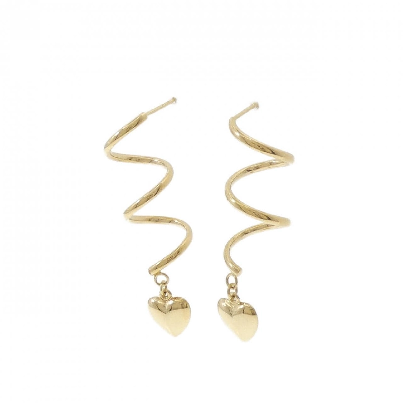 Bông tai hình trái tim 750YG - Hàng hiệu Chính hãng 866295