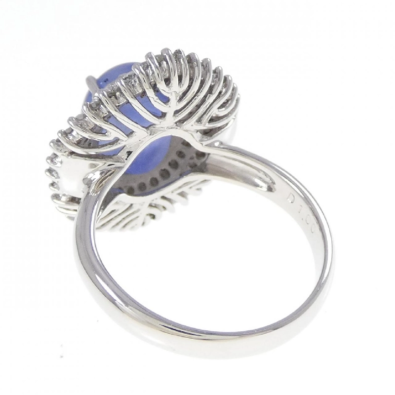 Nhẫn sao sapphire PT900 6.46CT - Hàng hiệu Authentic 852122