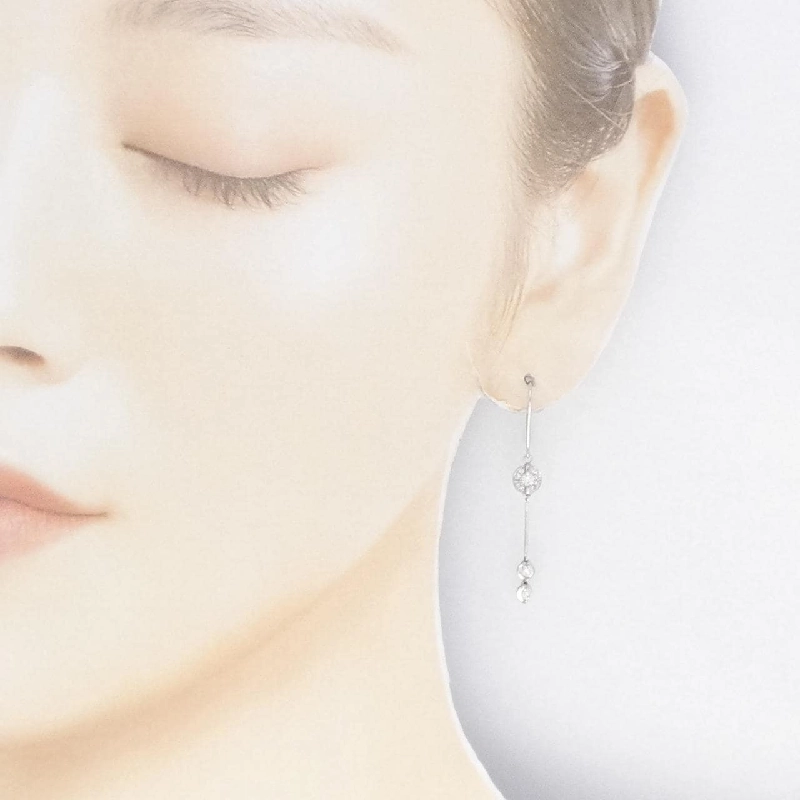 PT900 Bông tai kim cương 0.38CT - Hàng hiệu Chính hãng 872454