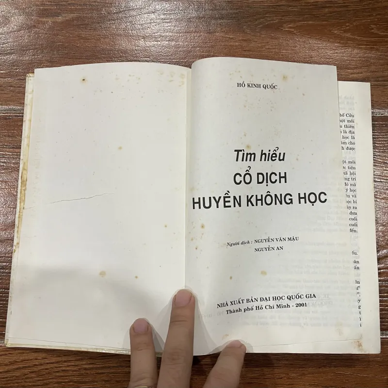 Tìm hiểu Cổ Dịch Huyền Không Học - Hồ Kinh Quốc (t4) 779480