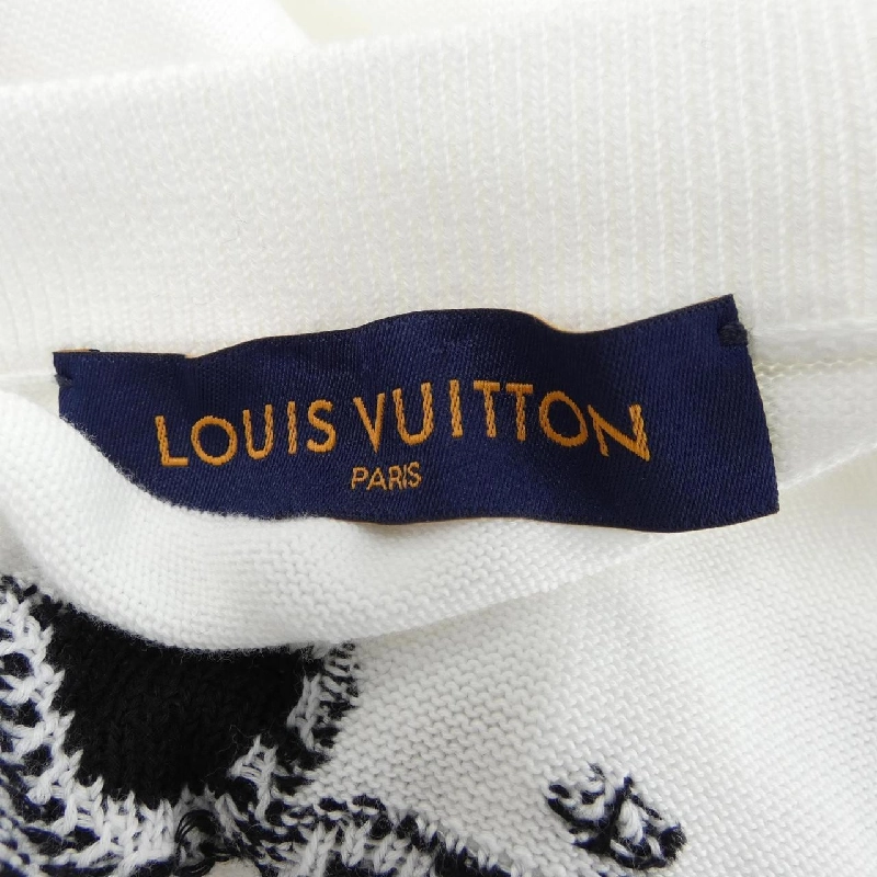 Louis Vuitton Áo len ngắn tay đồ họa HON10WJL4 - Hàng hiệu Chính hãng 898234