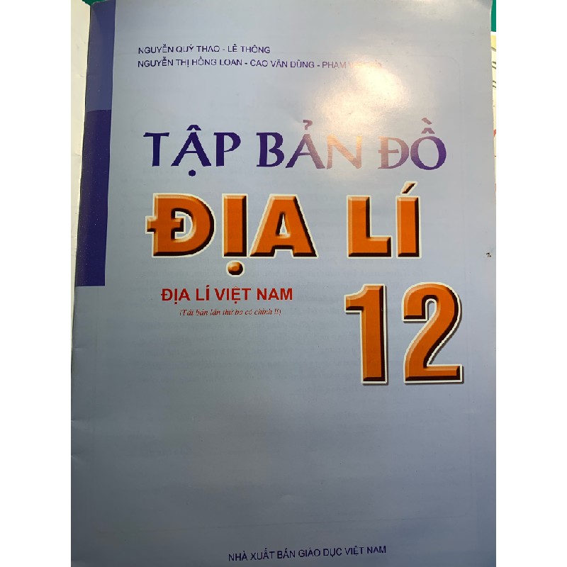 Tập Bản Đồ Địa Lý Việt Nam 8399