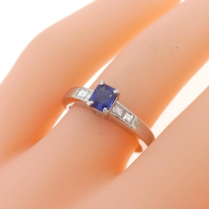Nhẫn Sapphire PT900 0.49CT - Hàng hiệu Chính hãng 854952