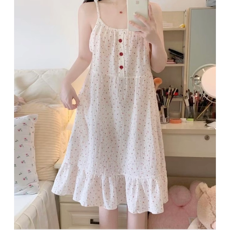 Váy mặc ở nhà , chất đũi xốp, size M 462464