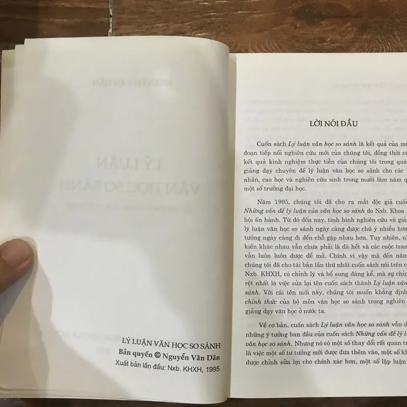 Lý Luận Văn Học So Sánh - Nguyễn Văn Dân (6) 573446