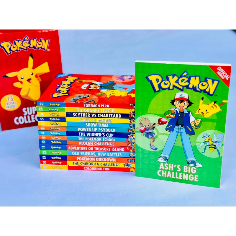 Pokemon super collection (15 cuốn tiếng Anh) 359175