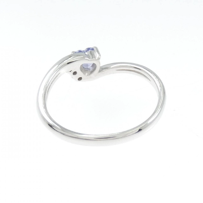 Nhẫn Tanzanite hình trái tim K18WG 665476