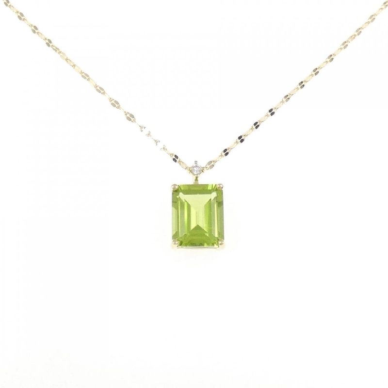 K18YG Peridot Necklace 2.50CT - Hàng hiệu Chính hãng 861310