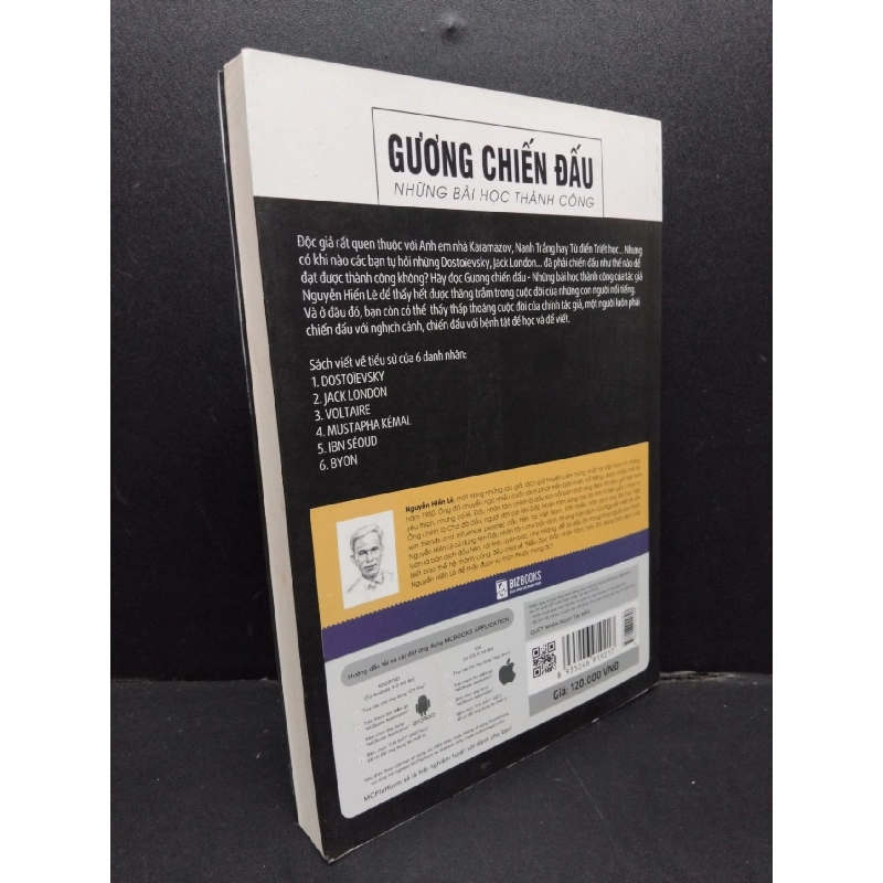 Gương chiến đấu mới 80% ố bẩn nhẹ 2018 HCM1008 Nguyễn Hiến Lê DANH NHÂN 924444