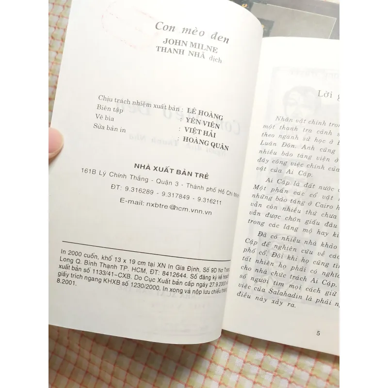 CON MÈO ĐEN - JOHN MILNE 764177