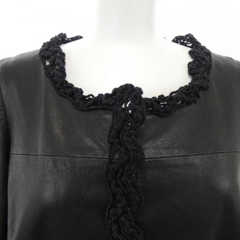 CHANEL P35591C00082 09A Áo khoác da - Hàng hiệu Chính hãng 811005