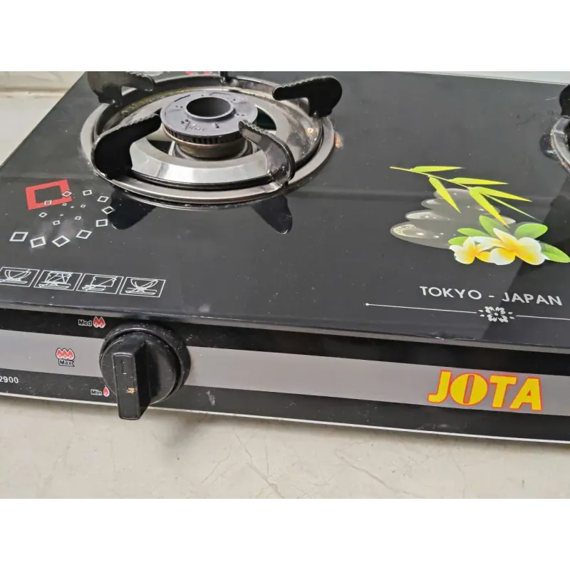 Bếp ga đôi JOTA DT-2900 mặt kính Đen 748760