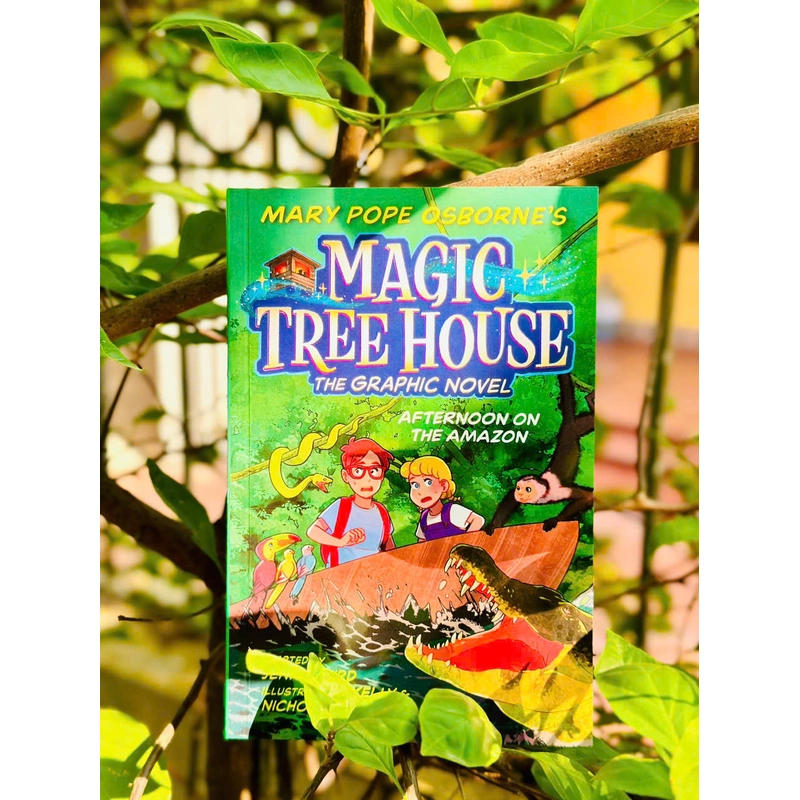 Magic tree house (combo 6 cuốn truyện tranh màu) 360809