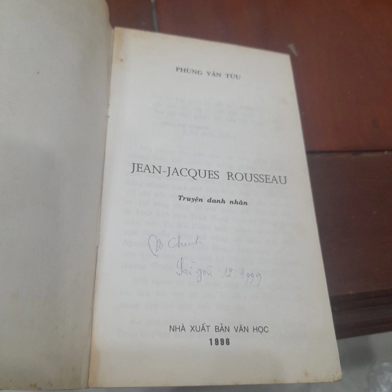 Phùng Văn Tửu - JEAN JACQUES ROUSSEAU (truyện danh nhân) 525260