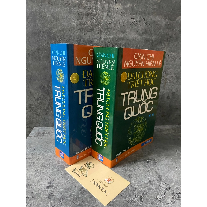 Đại cương triết học Trung Quốc (bộ 2 tập)- Giản Chi Nguyễn Hiến Lê- sách lưu kho chưa sd, độ mới 85% 789645