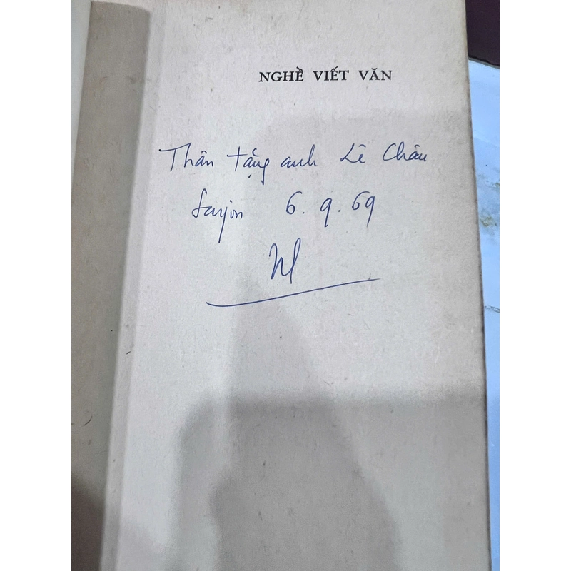 NGHỀ VIẾT VĂN (CÓ THỦ BÚT TÁC GIẢ) - NGUYỄN HIẾN LÊ 533693