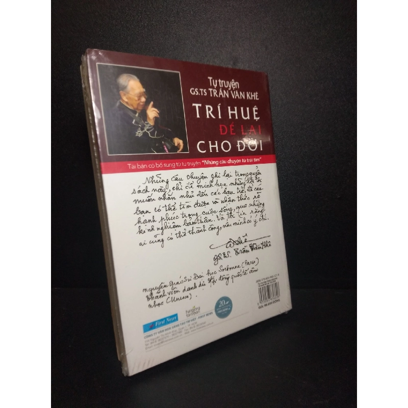 Trần Văn Khê - Trí Huệ Để Lại Cho Đời mới 80% ố nhẹ HCM0810 912476