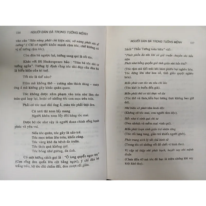 NGƯỜI ĐÀN BÀ TRONG TƯỚNG MỆNH HỌC - Vũ Tài Lục 596904