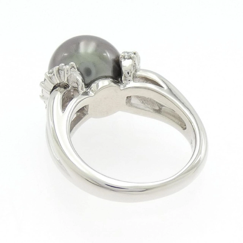 Nhẫn ngọc trai đen PT900 12mm 666985