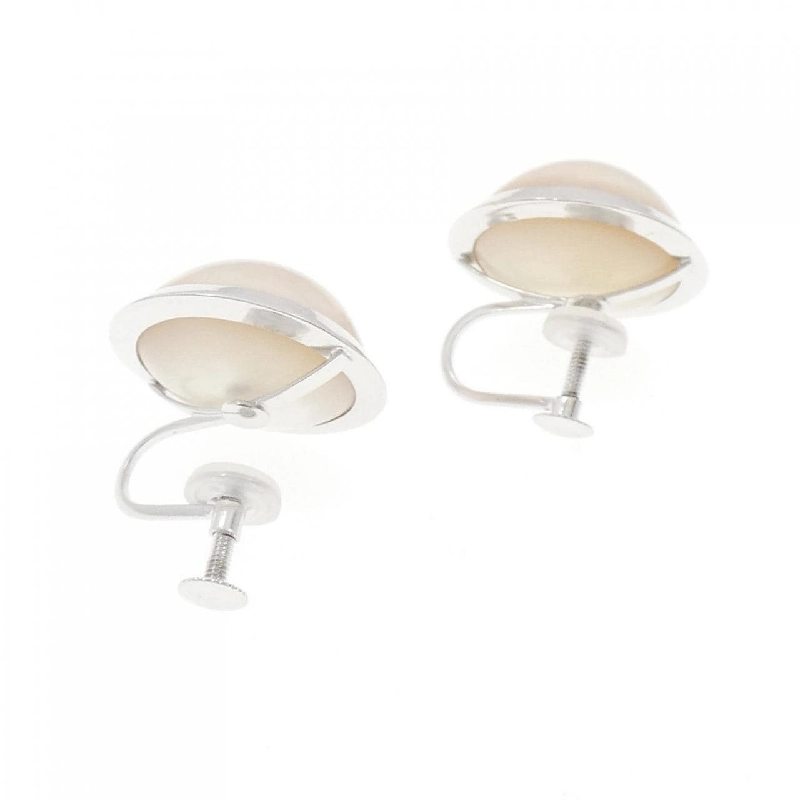 K14WG Mabe Pearl Earrings - Hàng hiệu Authentic 878047