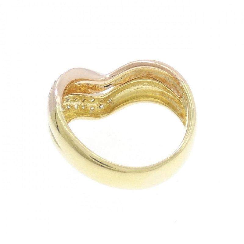 Nhẫn kim cương K18YG/K18PG 0.30CT - Hàng hiệu Authentic 846367