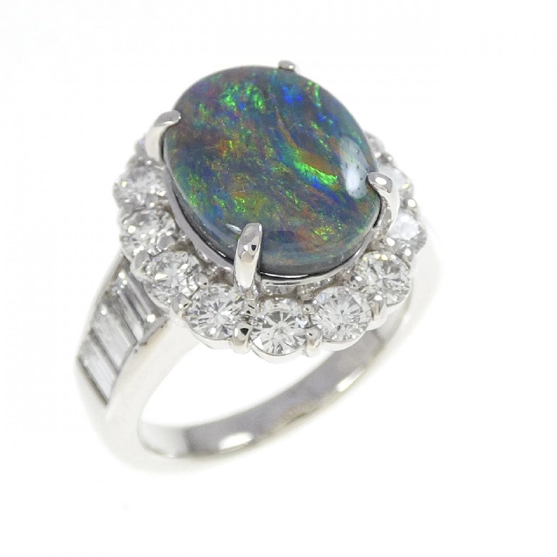 Nhẫn Opal Đen PT900 3.15CT - Hàng hiệu Chính hãng 848879