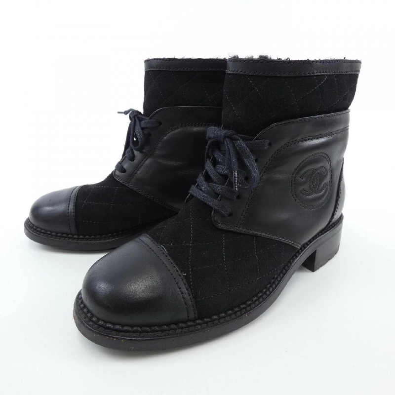 【Khuyến mãi】Giày bốt CHANEL 665009