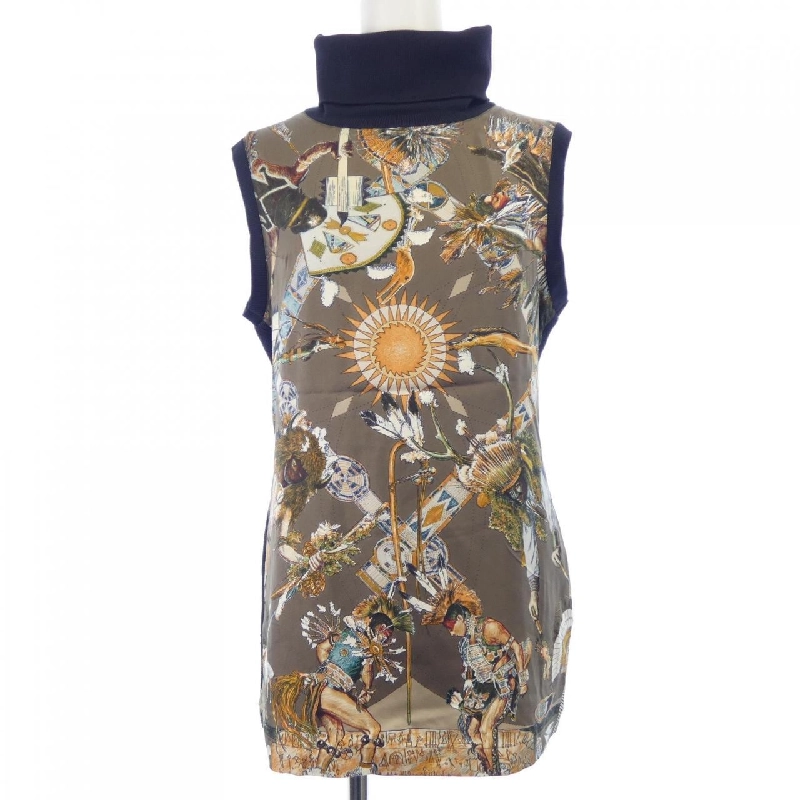 【Mã giảm giá】【Cổ điển】HERMES Áo 645257