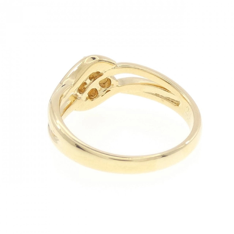 Nhẫn kim cương K18YG 0.20CT 672087