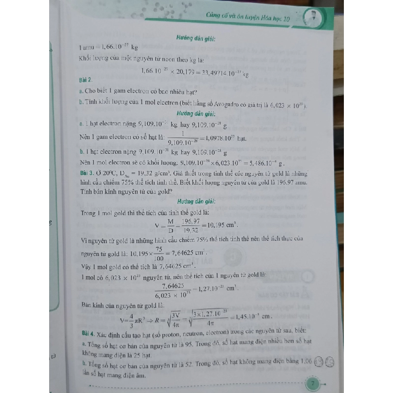 Củng cố và ôn luyện Hóa học 10 - ThS. Trần Thị Yến (chủ biên), Lê Thị Thu Hiền 521567