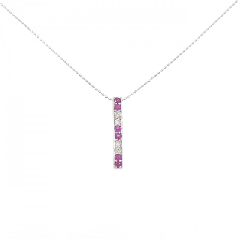 K18WG Nhẫn Ruby 0.22CT - Hàng hiệu Chính hãng 858980